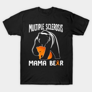 Multiple Sclerosis Mama Bear T-Shirt